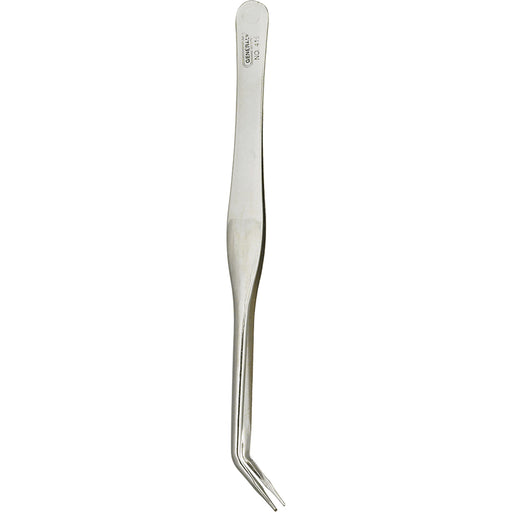 Utility Tweezers with Curved Tip