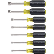 7-Pc Cushion Grip Nut Driver Sets-3" SHAFTS