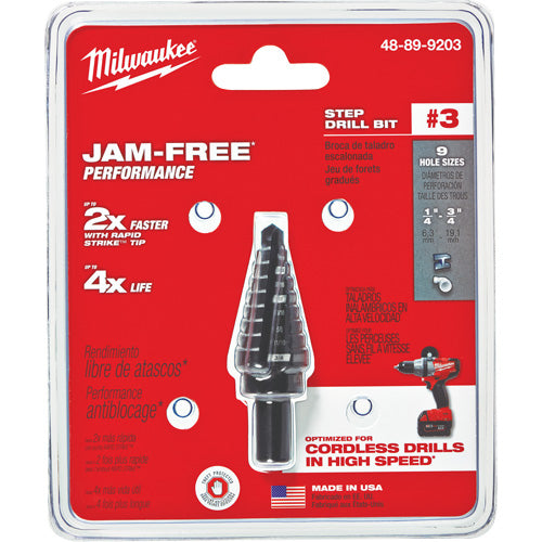 #3 Step Drill Bit