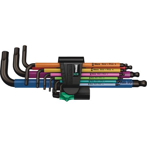 Hex Plus Key Set 9 pieces Metric