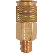 1/4" UNIVERSAL AUTO. COUPLER 1/4"M 150 PSI