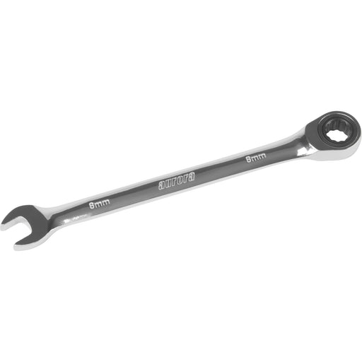 Metric Ratcheting Combination Wrench