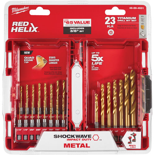 Shockwave™ Impact Duty Drill Bit Set