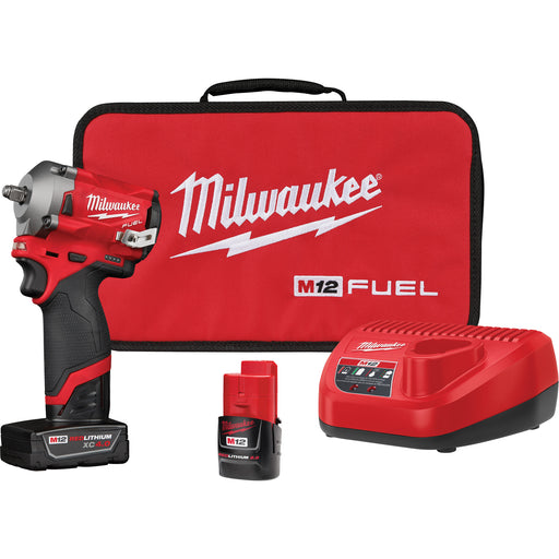 M12 Fuel™ Stubby Impact Wrench Kit
