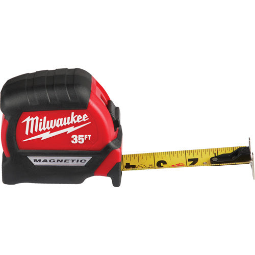 Compact Wide Blade Magnetic Tape Measure
