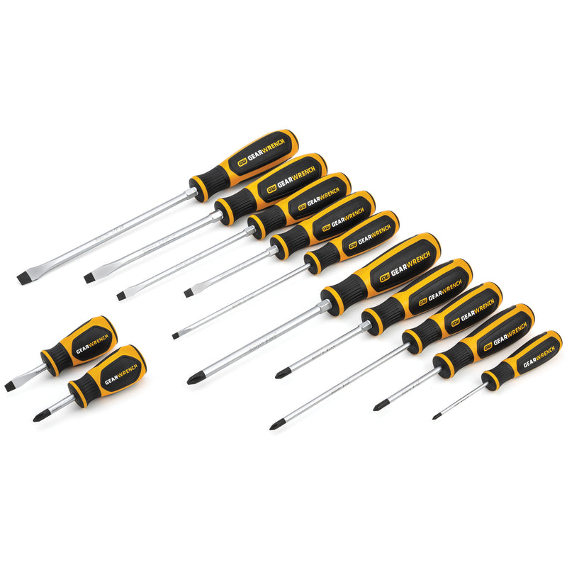 Phillips®/Slotted Dual Material Screwdriver Set