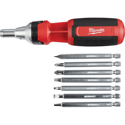 9-in-1 Square Drive Ratcheting Multi-bit Driver