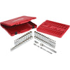 56 Piece SAE & Metric Ratchet & Socket Set