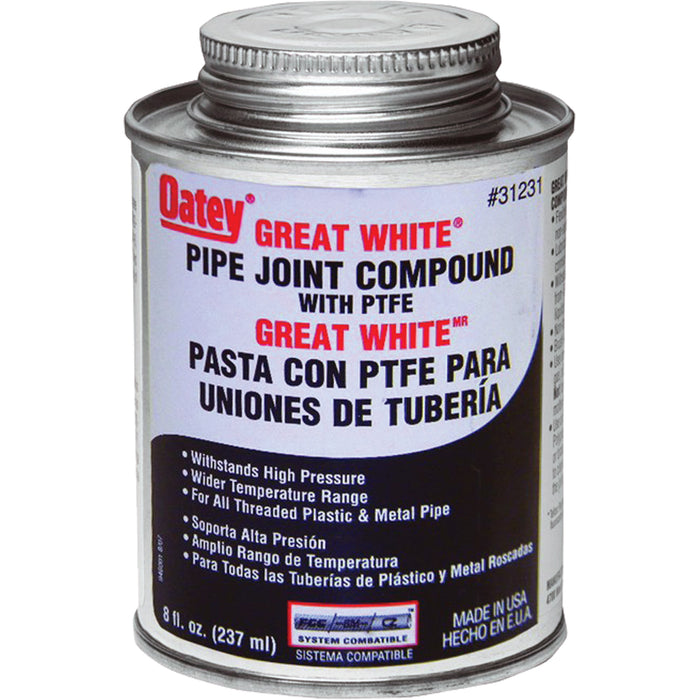 Great White® Pipe Joint Compound with PTFE
