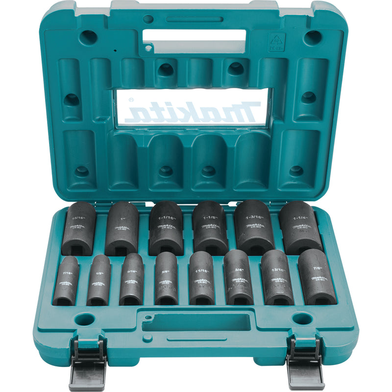 14-Piece Deep Well Impact Socket Set