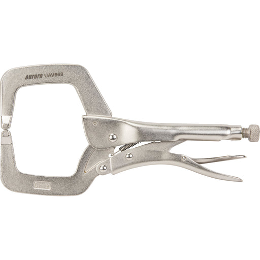 Locking Pliers with Swivel Pads