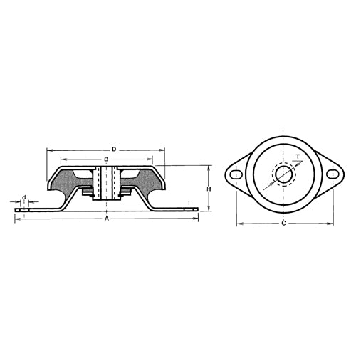 Anti-Vibration Cupmounts