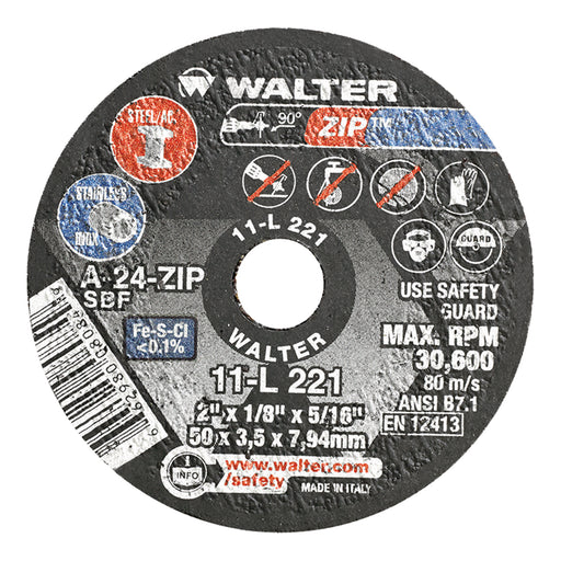Portable Small Diameter Reinforced Cut-Off Wheels - Zip™