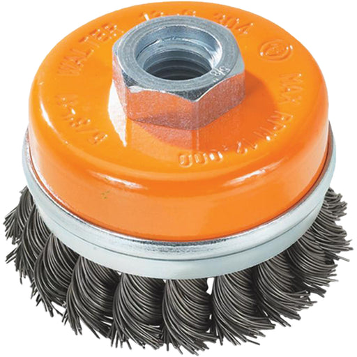 Knot-Twisted Wire Cup Brush