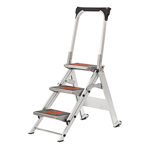 Safety Stepladder with Bar & Tray