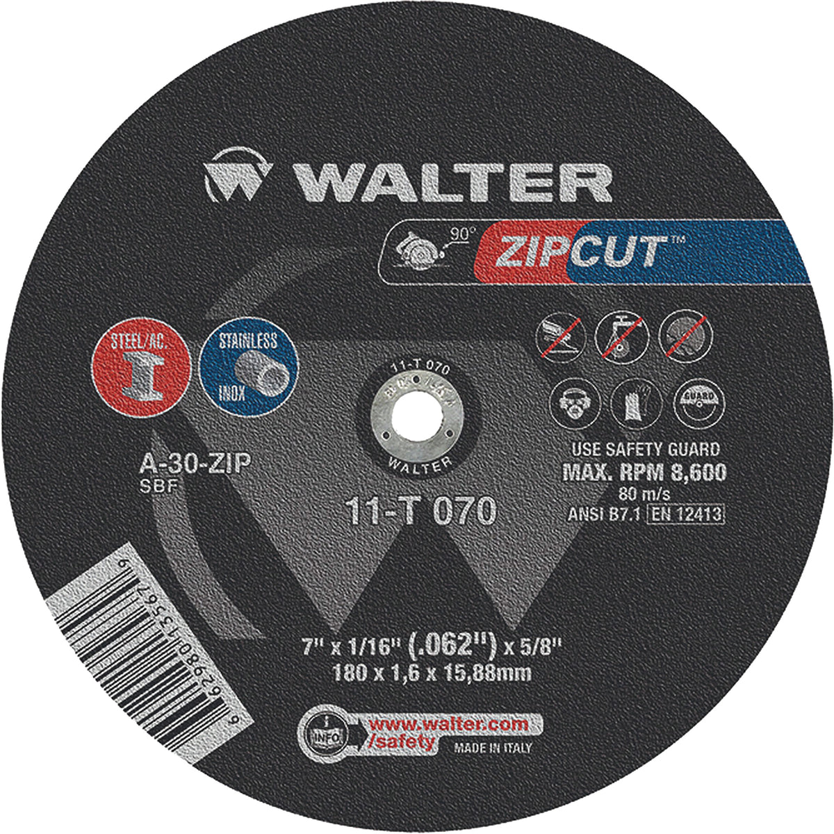Zipcut™ Reinforced Cut-Off Wheel —