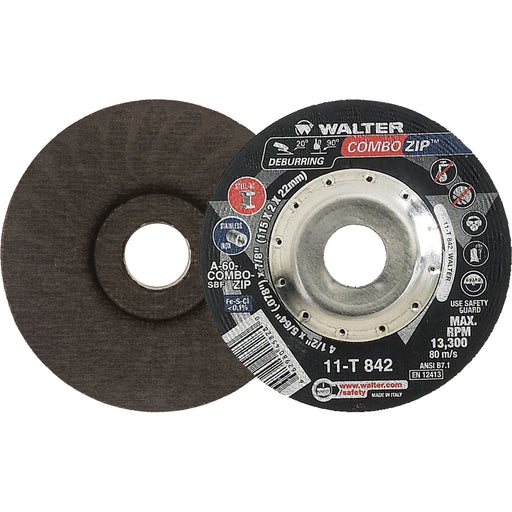 Right Angle Grinder Reinforced Cut-Off Wheels - Combo Zip™