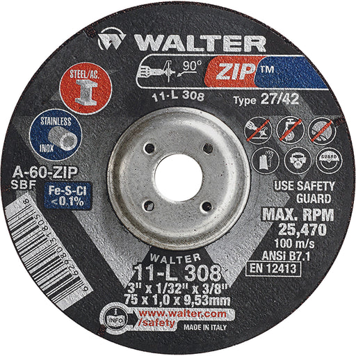 Zip™ Cutting and Grinding Wheel