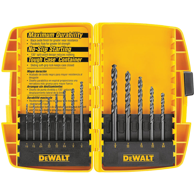Black & Gold Drill Bit Set