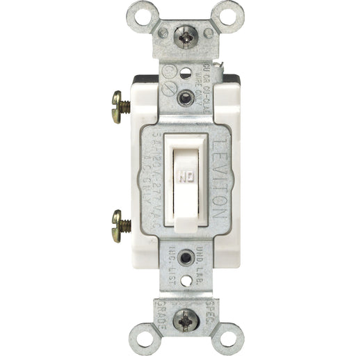 Back & Side-Wired Quiet Switches with Single Pole Framed Toggle