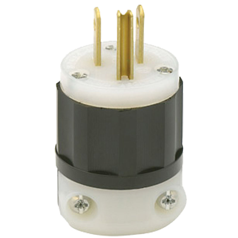 2-Pole 3-Wire Grounding Straight Blade Plug