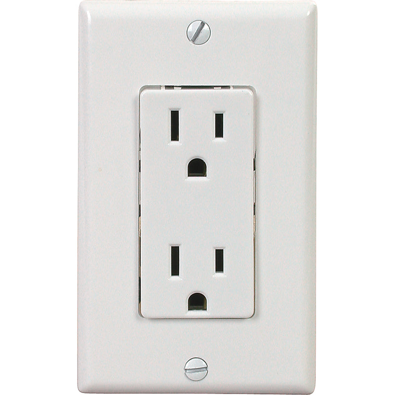 Decora® Side-Wired & Quickwire™ Duplex Receptacle