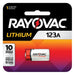 Rayovac® Lithium 123A Battery