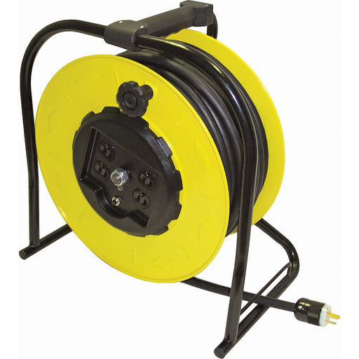 Hand-Wind Electric Cable Reels