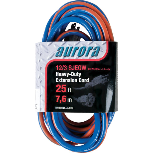 All-Weather TPE-Rubber Extension Cord With Light Indicator