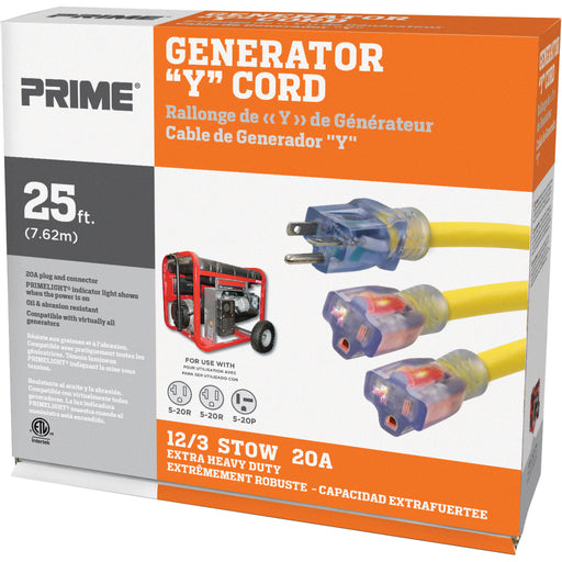 Generator "Y" Cords
