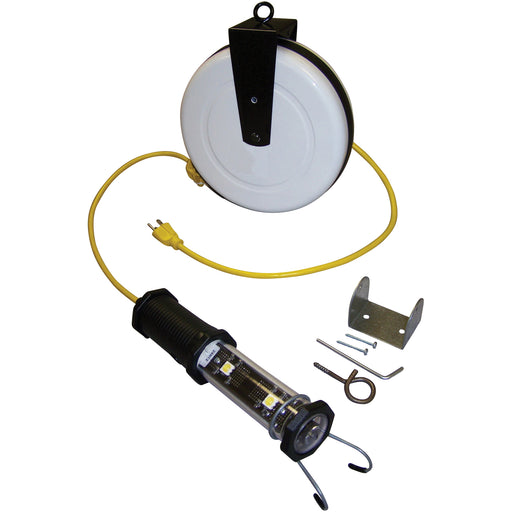 Heavy-Duty LED Work Lights and Cord Reels