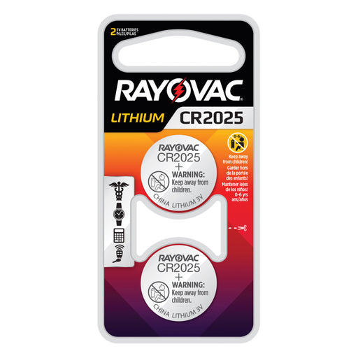 CR2025 Lithium Coin Cell Batteries