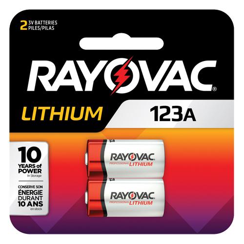Rayovac® Lithium 123A Batteries
