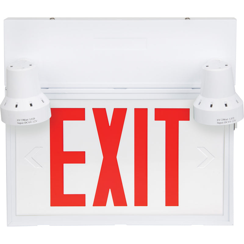 Exit Sign with Security lights