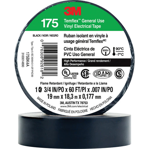 Temflex™ General Use Vinyl Electrical Tape 175