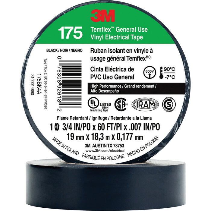 Temflex™ General Use Vinyl Electrical Tape 175